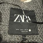 ZARA NWOT All Over Heavy Sequins Bloggers Fave Jacket / Blazer Black Medium Wool Photo 7