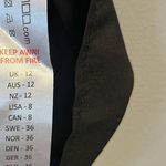 Boohoo Tank Black & White Contrast Neck Woven Cami Spaghetti Straps Sz US 8 NWT Photo 5