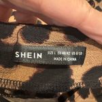 SheIn Leopard Print Crisscross Plunging Neck Belted Romper Jumpsuit. Size 8 Photo 12