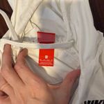 Nike Women's white windbreaker Bomber Jacket size XS Photo 9
