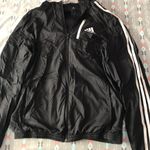 Adidas Black Zip Up Hoodie Photo 0