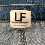 Lovers + Friends NWT Revolve Pleated Denim Mini Skirt Photo 5