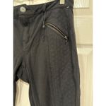 One Teaspoon Black Pants Quilted Detail Zipper Accents Size‎ 14 Photo 1