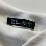 Simplee Apparel White cropped tank top Photo 1