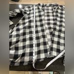 Cuddl Duds  Checked Buffalo Plaid Open Hooded Cardigan w/pockets Sz L/XL Soft Photo 6