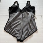 MiracleSuit  Black Pin Point Dot Oceanus‎ One Piece Swimsuit Size 22W Photo 8