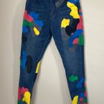 Filthy Wealth Colorful skinny jeans size 30 Blue Photo 0