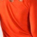 Fabletics  Carla Cut Out Off Shoulder Red-Orange Top Medium Photo 1