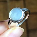 Moonstone Sterling Silver Ring Photo 3