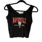 Obsessive Love  Nashville Wild West Skull Graphic Tank Top XL Black Western Photo 0
