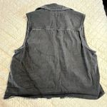 Levi's Denim Best Medium Black Metal Button Up 90s Y2k Light Wash Photo 9