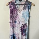 Komarov Corset Back Charmeuse Gown Dress in Bloom Lace Up Back Womens Size XL Photo 3