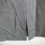 Moda International Gray Lace Trim Midi Dress Photo 4