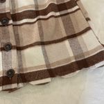 Blu Pepper  Plaid Button-Front Skirt Photo 2