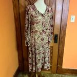 Vtg 60s floral boheme knee length dress Size M Photo 9