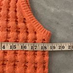 NWT Uncharted Threads Size L Coral Stretchy Knit Crochet Terry Cover Up Dress Pink Size L Photo 11