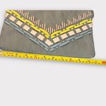 Stylish Gray Tribal Clutch with Colorful Accents Photo 4