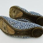 Lucky Brand Erin Women's Size 7.5B Flats Shoes Slip On Ballet Blue Aztec Print Photo 7