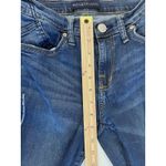Rock & Republic Rock & Republic Jeans Women's 8M Blue Berlin Ankle Distressed Dark Denim Flaw Photo 9