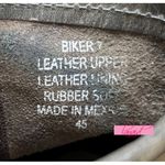 FREEBIRD by Steven Freebird Steven Biker Stone Leather Distressed Ankle Moto Edgy Combat Lug Sole 7 Photo 7