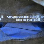 Sweaty Betty  Black Strappy Fitted Ribbed Camisole Blue Size Small Compression Photo 6