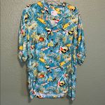 Reminiscence Stewart Richer Fish Tropical Hawaiian Shirt Vintage Hawaii Tropical Blue Size L Photo 1