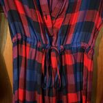 Lucky Brand  Plaid Shirt Dress Photo 2