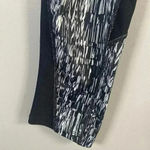 Nike Power Graphics Running Womens Cropped Leggings Black Size M Dri Fit Stretch Photo 1