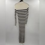 Sézane  Katrina Striped Dress in White and Navy Photo 4