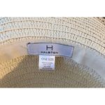 H by Halston Halston Natural Straw SunHat One Size Tortoise/Rope Accent Polyester/Paper Blend Photo 3