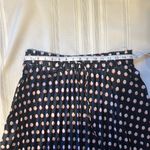 ZARA  Black and Pink Polka Dot Skirt Photo 6