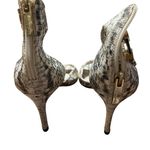 Louise et Cie Snakeskin Heels in Black and Cream Photo 5