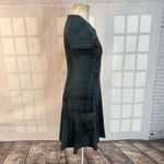 Betsey Johnson short sleeve plaid fit and flare sweater dress size 4 Photo 3