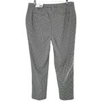 Charter Club NEW  Black & White Houndstooth Check Slim Ankle Pants Size 10 Photo 2