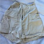 H&M  beige high-rise cargo pants Photo 0