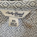 Lucky Brand Moto Jacquard Asymmetric Zipper Jacket XS Photo 4