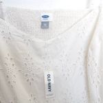 Old Navy  Womens Dress Size‎ XXL White Eyelet Boho Cottagecore Coastal Cowgirl Photo 2