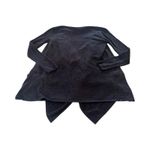 Barefoot Dreams  Cozychic Lite Island Wrap Cardigan #903 Pockets Black S/M Photo 2