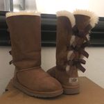 UGG Sheepskin Boots Bows In The Back Photo 0
