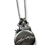 Kendra Scott NWOT 925 Silver Rhodium Plated Taurus Astrological Charm Necklace Photo 3