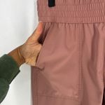 Stitch Star Ankle Pants Womens S Pink Stretch High Rise Tapered Leg Athletic Photo 3