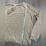 Project Social T  Mocha Heather Beige Long Sleeve Tee - Size Small Photo 4