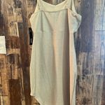 Steve Madden NWT Madden NYC Champagne Sparkle Asymmetrical Hem Party Dress size medium Photo 3