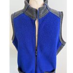 Susan Graver Weekend Faux Fur Colorblock Vest Large Photo 3