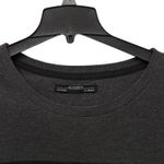 ALLSAINTS Diego Tee Dress Size Small Suede Knit Pockets Short Sleeve Grey Gray Photo 1