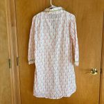 Rock Flower Paper Eiffel Tower Pajama Nightshirt Sleep Shirt Cotton Pink Green S White Photo 1