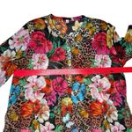 Johnny Was NWOT Sandra Seaside Dress M Floral Butterfly Leopard Boho Pockets Photo 8