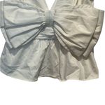 Hutch Anthropolgie  large bow tank top‎ white small Photo 1
