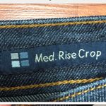 Salts Works Med Rise Dark Distressed crops, size 8 Photo 6