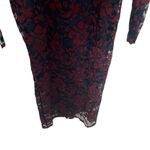Ganni Gain Elegant Red and blue Lace Dress Flynn Photo 2
